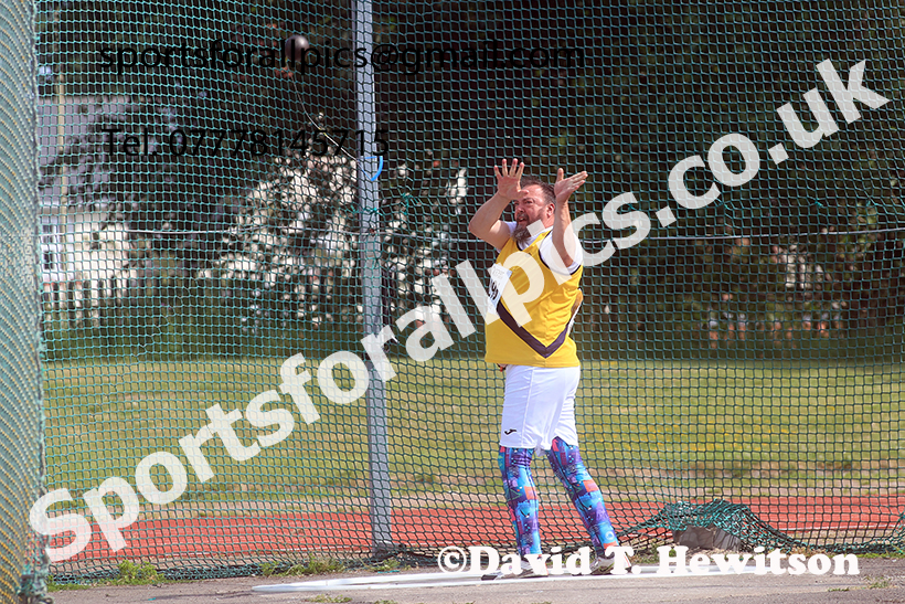 Hammer, 2025 NEMAA Track and Field, Monkton. Photo: David T. Hewitson/Sports for All Pics
